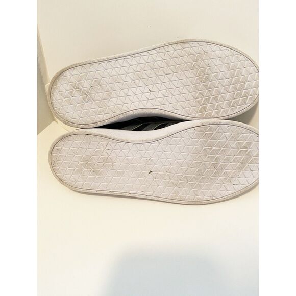 Adidas Kids VL Court 2.0 K Black White Sneakers F36381 Size 2 - Picture 6 of 6